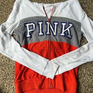 PINK/ Victoria Secret Zip Up Hoodie